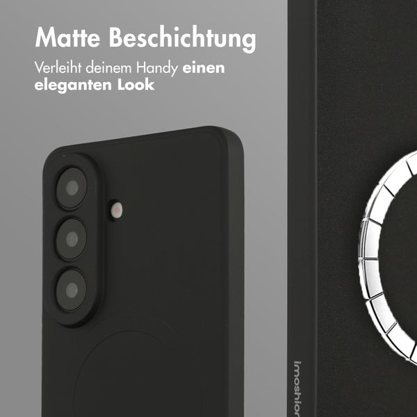 imoshion Color Back Cover mit MagSafe Samsung Galaxy S26 Plus - Schwarz