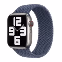 Apple 4 Pack Geflochtenes Solo Loop für Apple Watch | 38/40/41/42 mm - Größe 9 - (PRODUCT)RED / Maize / Lavender / Storm Blue