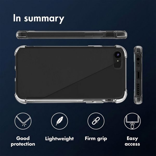 imoshion Shockproof Case Apple iPhone SE (2022 / 2020) / 8 / 7 - Transparent