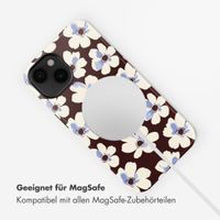 Selencia Vivid Rückabdeckung mit MagSafe Apple iPhone 14 - Choco Flower Pop