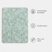 imoshion Design Trifold Klaphülle Samsung Galaxy Tab S11 - Botanica