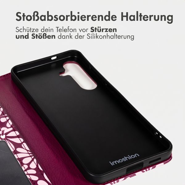 imoshion Design Klapphülle Samsung Galaxy S24 - Bloom Love Blush