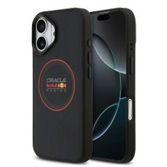 Red Bull Racing Meshed PU Leather Backcover MagSafe Apple iPhone 17 - Navy