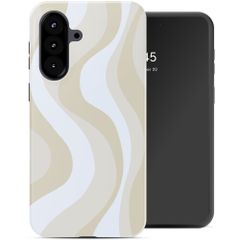 Selencia Vivid Back Cover Samsung Galaxy A57 (5G) - Desert Waves Beige