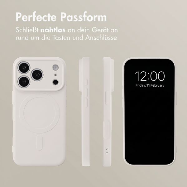 imoshion Color Back Cover mit MagSafe Apple iPhone 18 Pro Max / 17 Pro Max - Beige