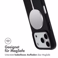 imoshion Rugged Hybrid Carbon Case mit MagSafe Apple iPhone 17 Pro Max - Schwarz