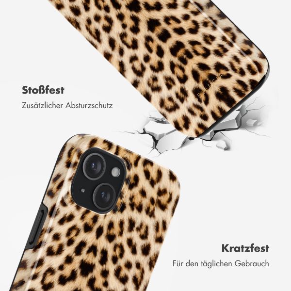 Selencia Vivid Tough Back Cover MagSafe für das iPhone 15 - Wild Leo