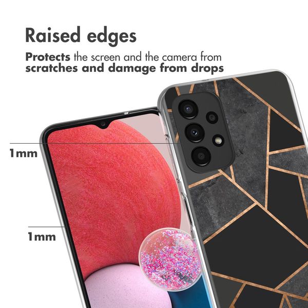 imoshion Design Hülle Samsung Galaxy A13 (4G) - Black Graphic