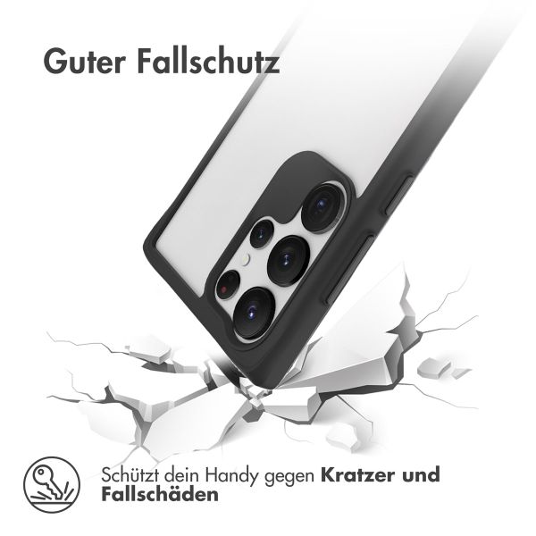 imoshion Rugged Hybrid Case Samsung Galaxy S23 Ultra - Schwarz