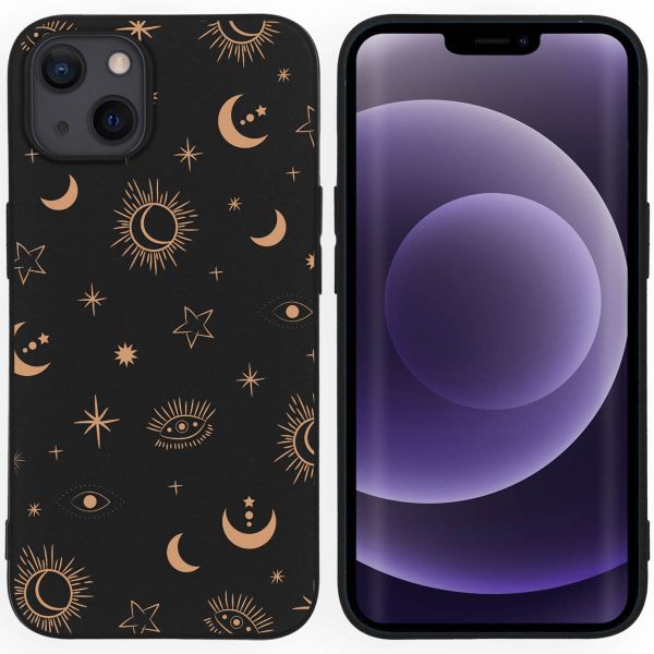 imoshion Design Hülle für das iPhone 13 - Stars Sky