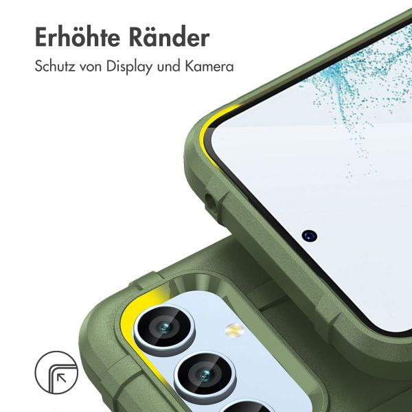 imoshion Rugged Shield Backcover für das Samsung Galaxy A54 (5G) - Grün