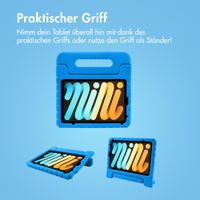 imoshion Schutzhülle mit Handgriff kindersicher Apple iPad Mini 7 (2024) / iPad Mini 6 (2021) - Blau