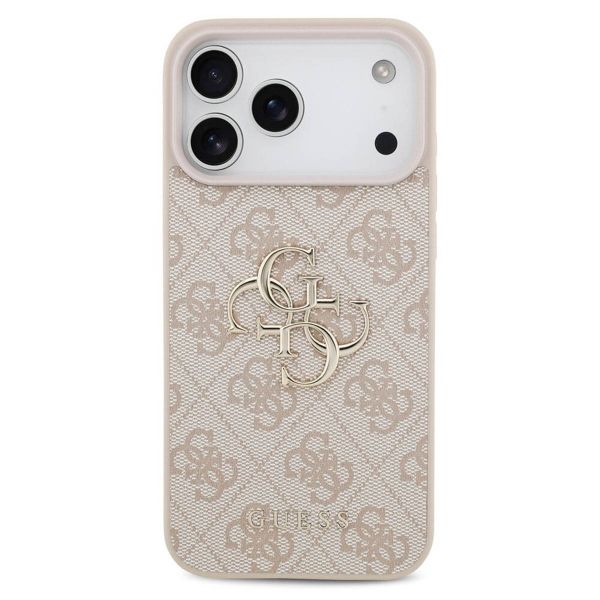 Guess 4G Metal Logo Back Cover Apple iPhone 17 Pro Max - Rosa