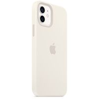 Apple Silikon-Case MagSafe Apple iPhone 12 (Pro) - White
