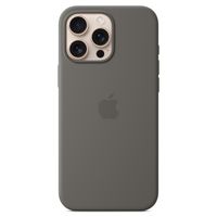 Apple Silikon-Case MagSafe für das iPhone 16 Pro Max - Stone Gray