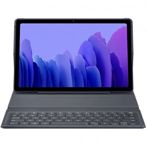 Samsung Original Klapphülle Keyboard für das Samsung Galaxy Tab A7 - QWERTZ - Schwarz