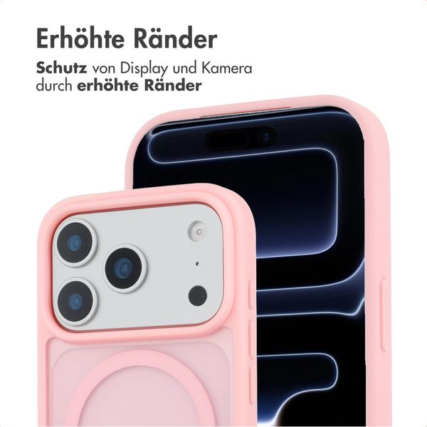 imoshion Color Guard Back Cover mit MagSafe Apple iPhone 17 Pro - Hellrosa