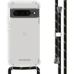 imoshion Backcover mit Band Grün für das Google Pixel 7 Pro - Schwarz / Gold