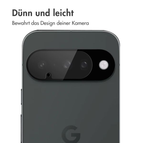 imoshion Kameraprotektor aus Glas 2er-Pack für das Google Pixel 10 - Schwarz