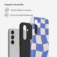 Selencia Vivid Back Cover Samsung Galaxy A55 - Groovy Sapphire Blue