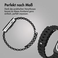 Accezz Ocean Armband für Apple Watch | 38/40/41/42 mm - Schwarz
