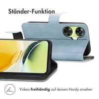 imoshion Luxuriöse Klapphülle OnePlus Nord CE 3 / CE 3 Lite - Hellblau