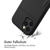 imoshion Backcover mit Kartenfach Apple iPhone 15 - Schwarz