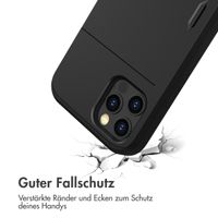 imoshion Backcover mit Kartenfach für das iPhone 15 - Schwarz