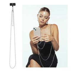 Selencia Universal Handykette - Silber