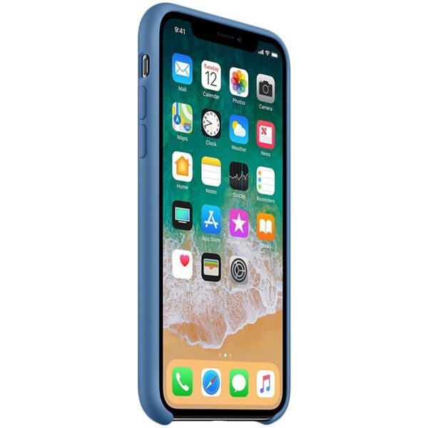Apple Silikoncase Apple iPhone X - Denim Blue