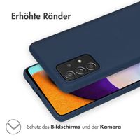 imoshion Color TPU Hülle Samsung Galaxy A52(s) (5G/4G) - Dunkelblau