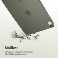Accezz Frosted Backcover Apple iPad Air 11 Zoll (2025) M3 / (2024) M2 / Air 5 (2022) / Air 4 (2020) - Schwarz