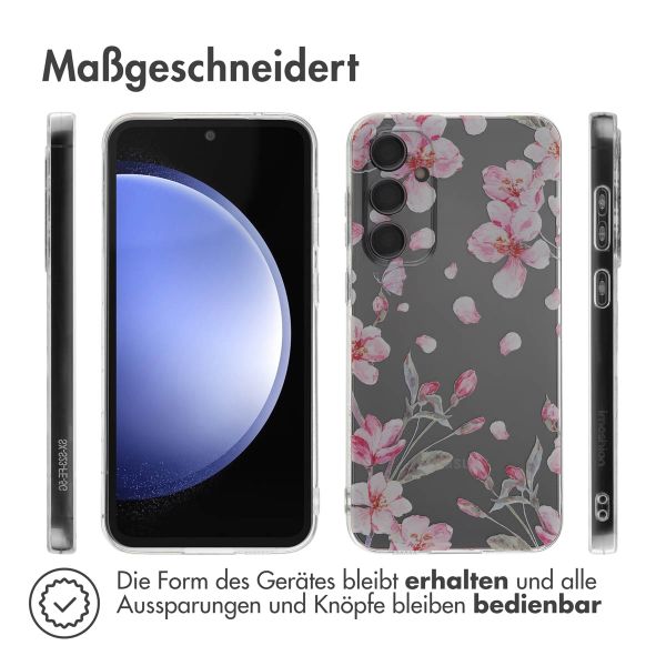imoshion Design Hülle Samsung Galaxy S23 FE - Blossom Watercolor