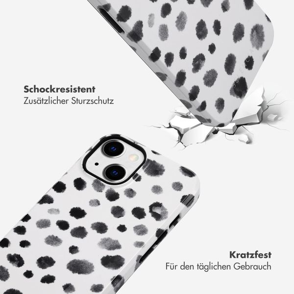 Selencia Vivid Tough Back Cover für das iPhone 14  - Trendy Leopard