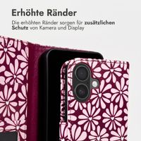 imoshion Design Klapphülle Apple iPhone 16 - Bloom Love Blush