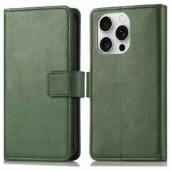 imoshion Luxuriöse Klapphülle Apple iPhone 16 Pro - Grün