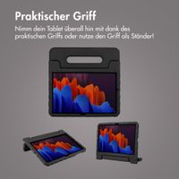imoshion Schutzhülle mit Handgriff kindersicher Samsung Galaxy Tab S8 Plus / S7 Plus / S7 FE 5G - Schwarz