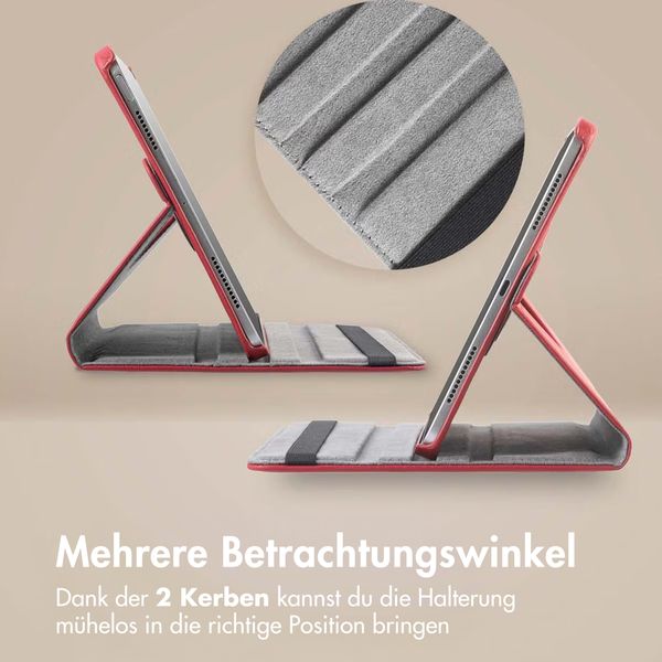 imoshion 360° drehbare Klapphülle Samsung Galaxy Tab S11 - Rot