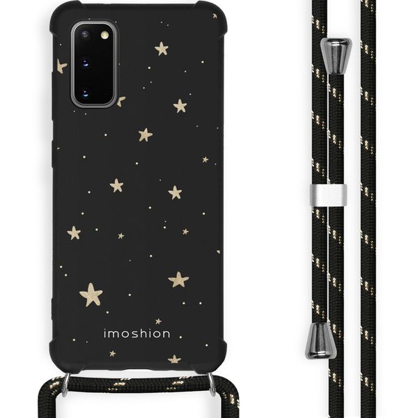 imoshion Design Hülle mit Band für das Samsung Galaxy S20 - Stars Gold