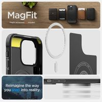Spigen Rugged Armor Backcover MagSafe für das Apple iPhone 14 Pro Max- Schwarz