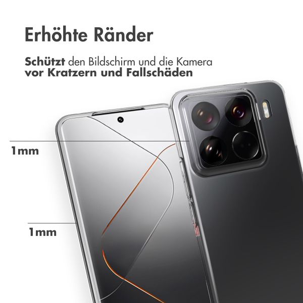 Accezz Clear TPU Backcover Xiaomi 15 Pro - Transparent