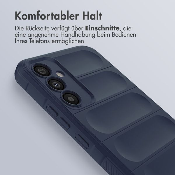 imoshion EasyGrip Back Cover für das Samsung Galaxy A34 (5G) - Dunkelblau