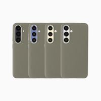 Accezz Mesh Backcover mit MagSafe Samsung Galaxy S25 / S24 - Dunkelgrau
