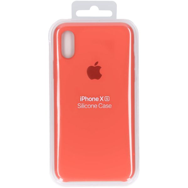 Apple Silikon-Case Nectarine für das iPhone Xs / X