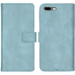 imoshion Luxuriöse Klapphülle Apple iPhone 8 Plus / 7 Plus - Hellblau