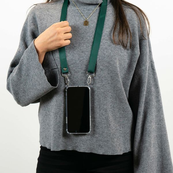 imoshion Backcover mit Band - Nylon Grün für das iPhone 11