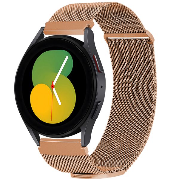 imoshion Mailändische Magnetarmband für das Samsung Galaxy Watch 5 (40 mm) - Rose Gold