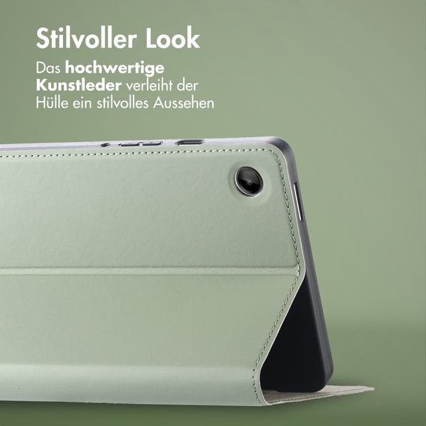 Accezz Classic Klapphülle Samsung Galaxy Tab A11 Plus - Grün