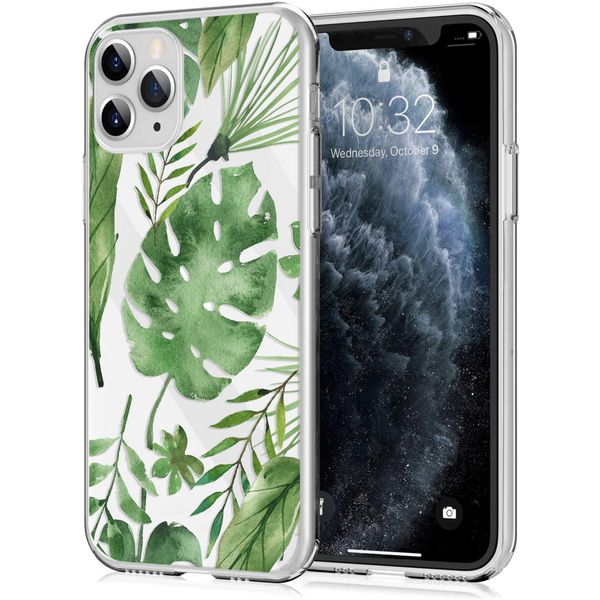 imoshion Design Hülle iPhone 11 Pro - Blätter - Grün