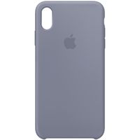 Apple Silikoncase Lavender Gray für das iPhone Xs Max